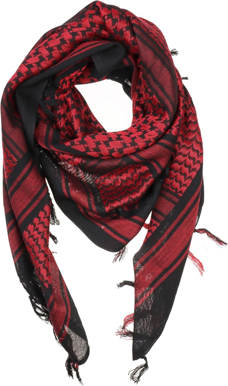 VIVIAN & VINCENT Store Shemagh Tactical Desert Scarf Keffiyeh Cotton Scarf Wrap for Men And Women - Image 1